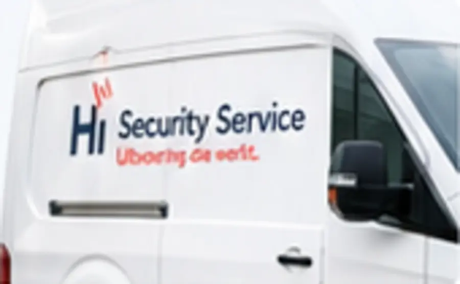 Servicewagen van Hi Security Service